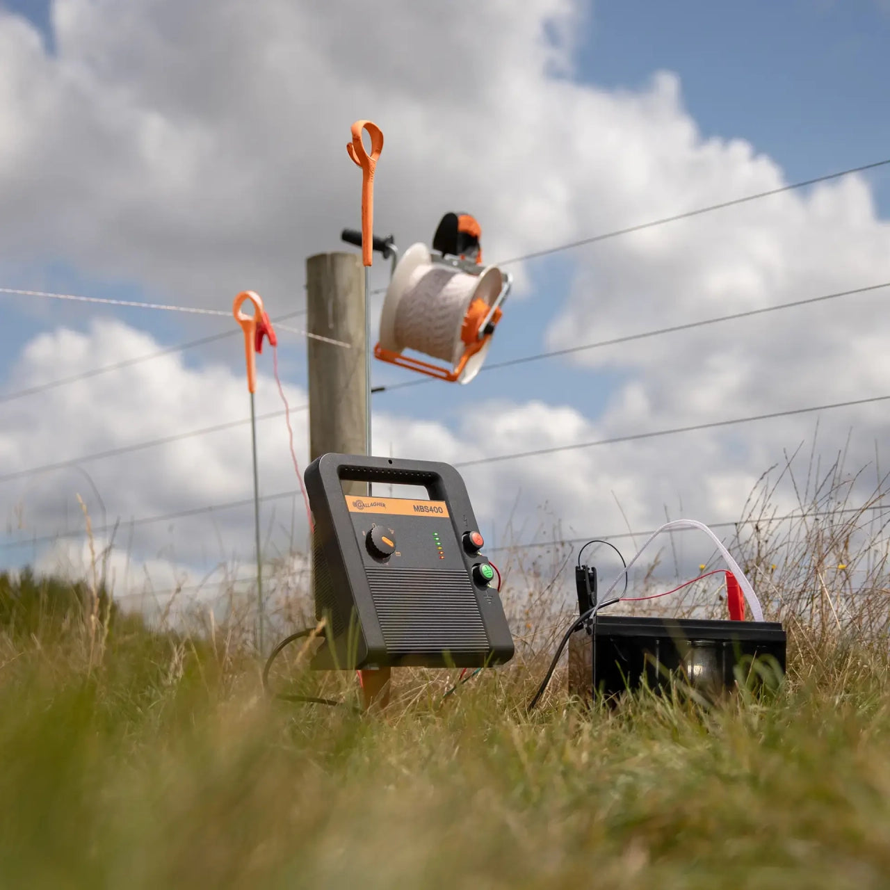 Elaggregat Multipower + Voltmätare